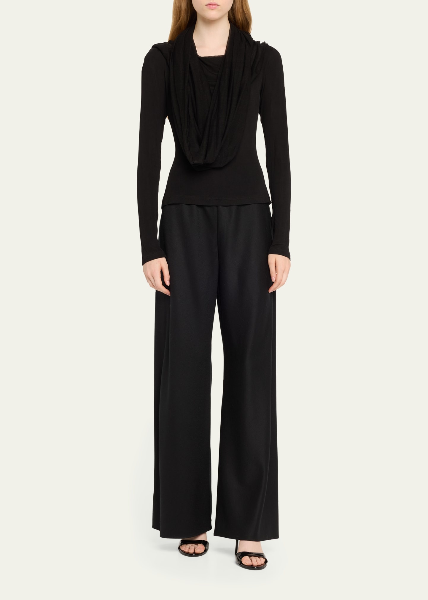 Sonora Veiled Off-Shoulder Tulle Top - 2