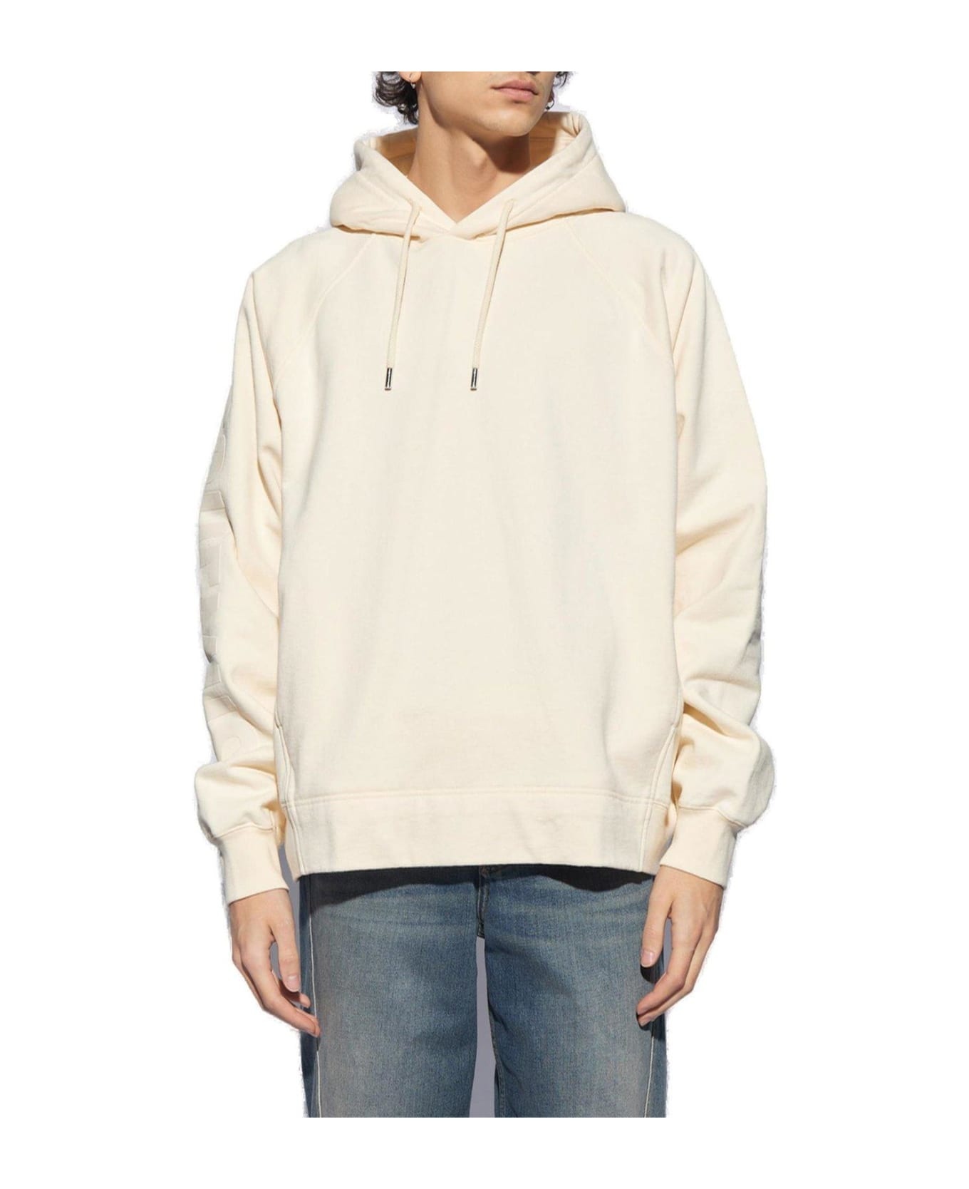 Typo Drawstring Hoodie - 2