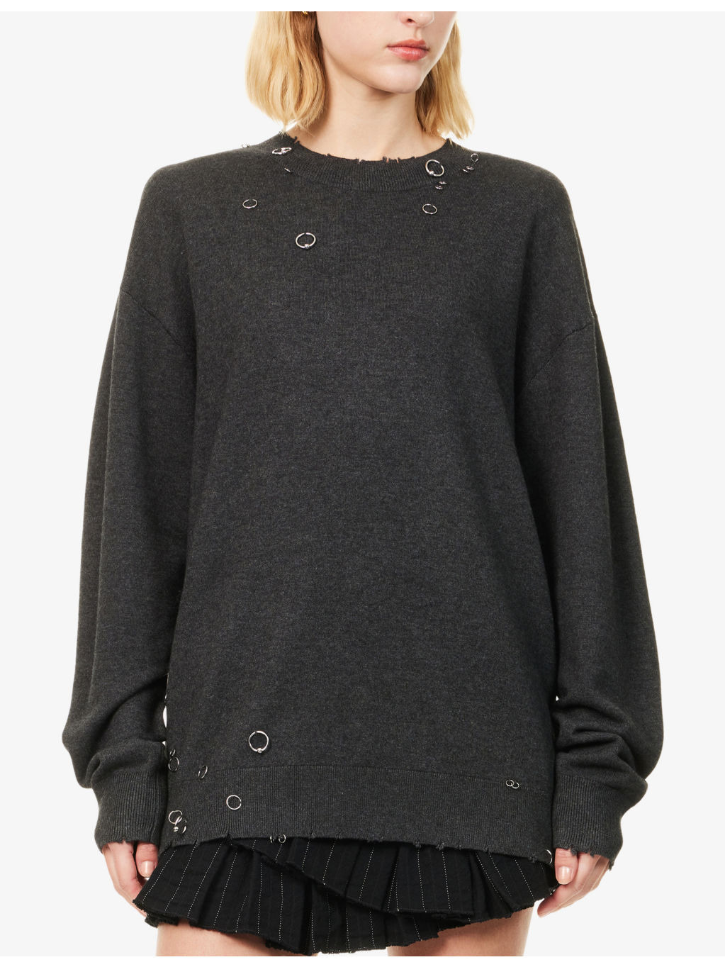 Atrium Cassandre Ring Brushed Knitted Jumper - 3