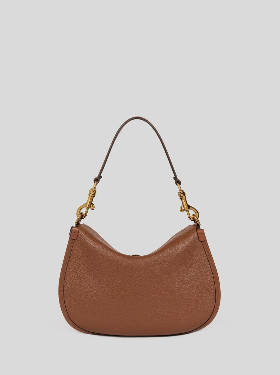 MEDIUM LEATHER PONY BAG - 2