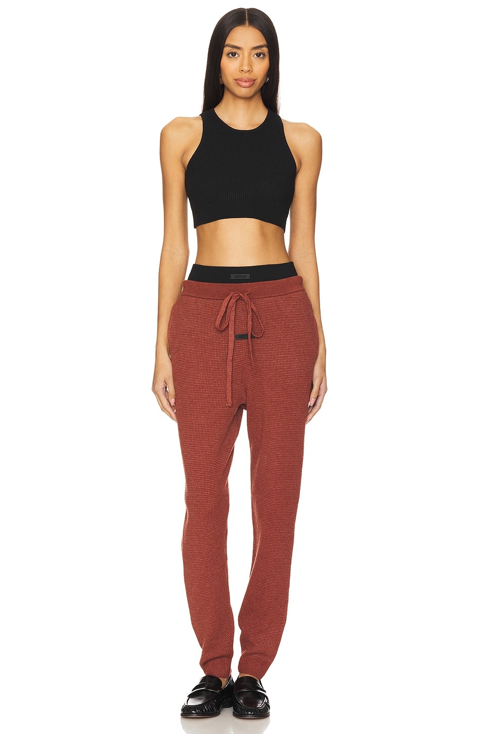 Waffle Fitted Sweatpant - 5