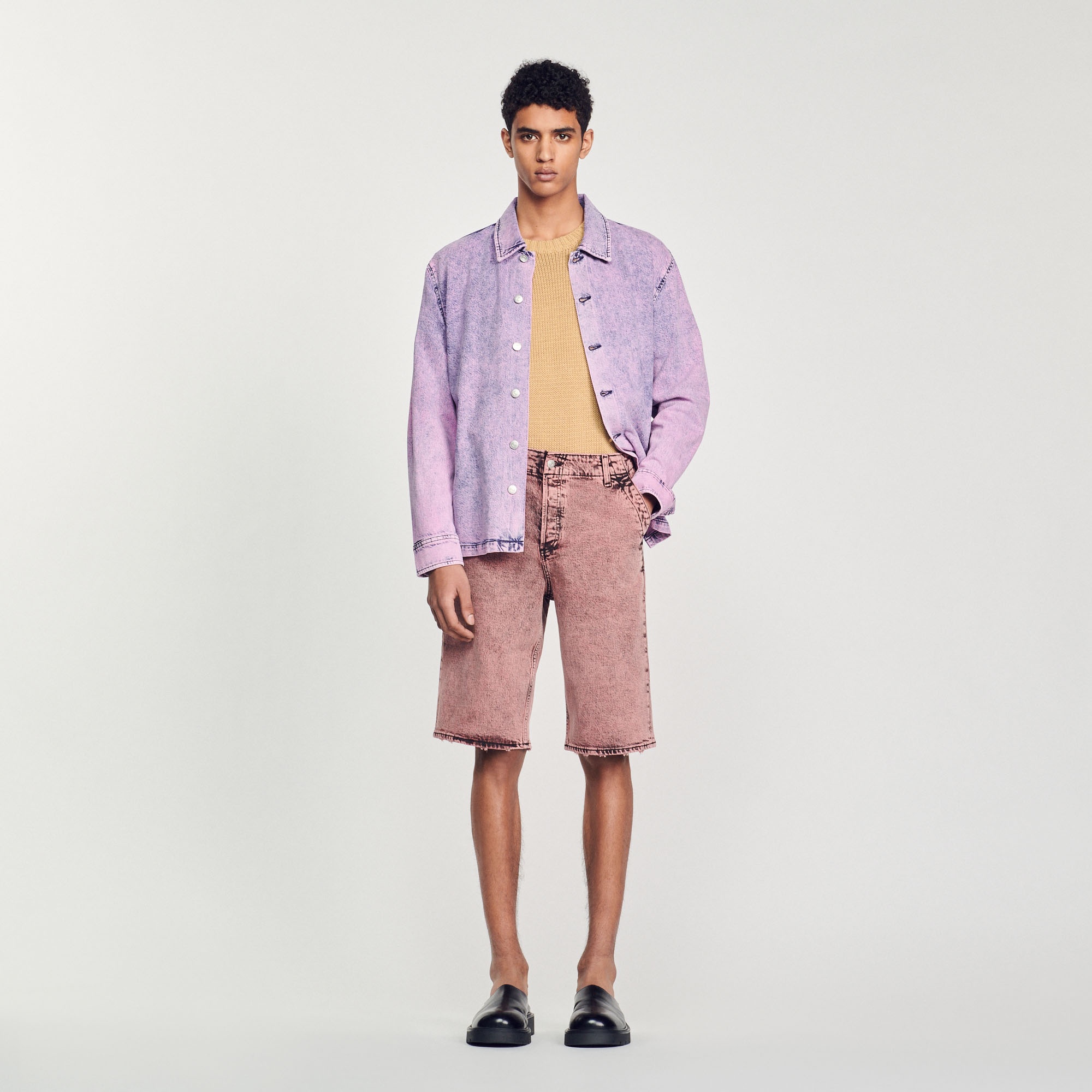 Baggy denim shorts - 2