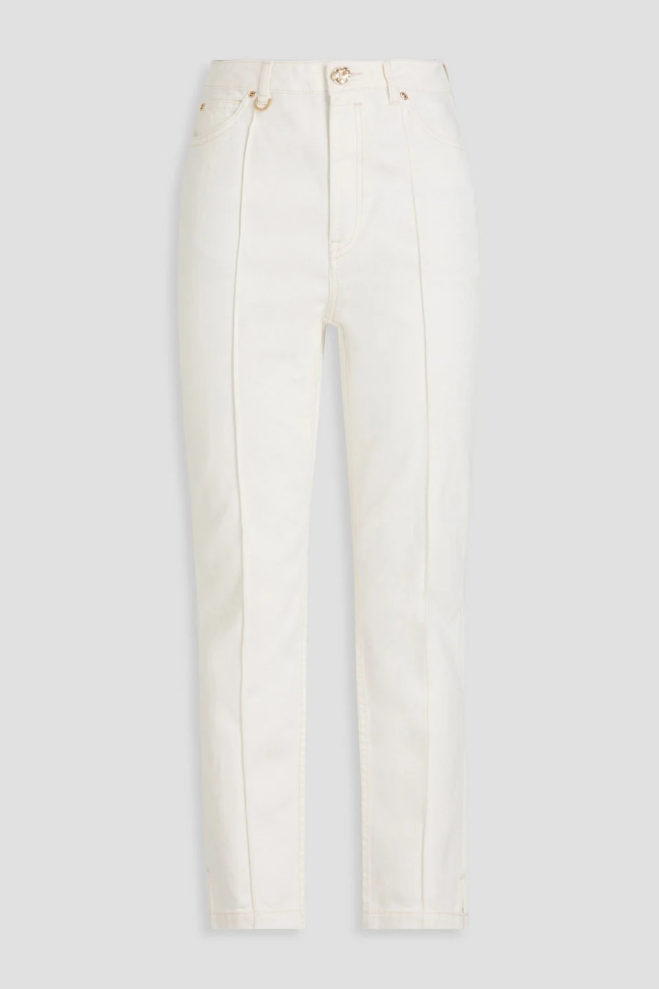 High-rise tapered jeans - 1