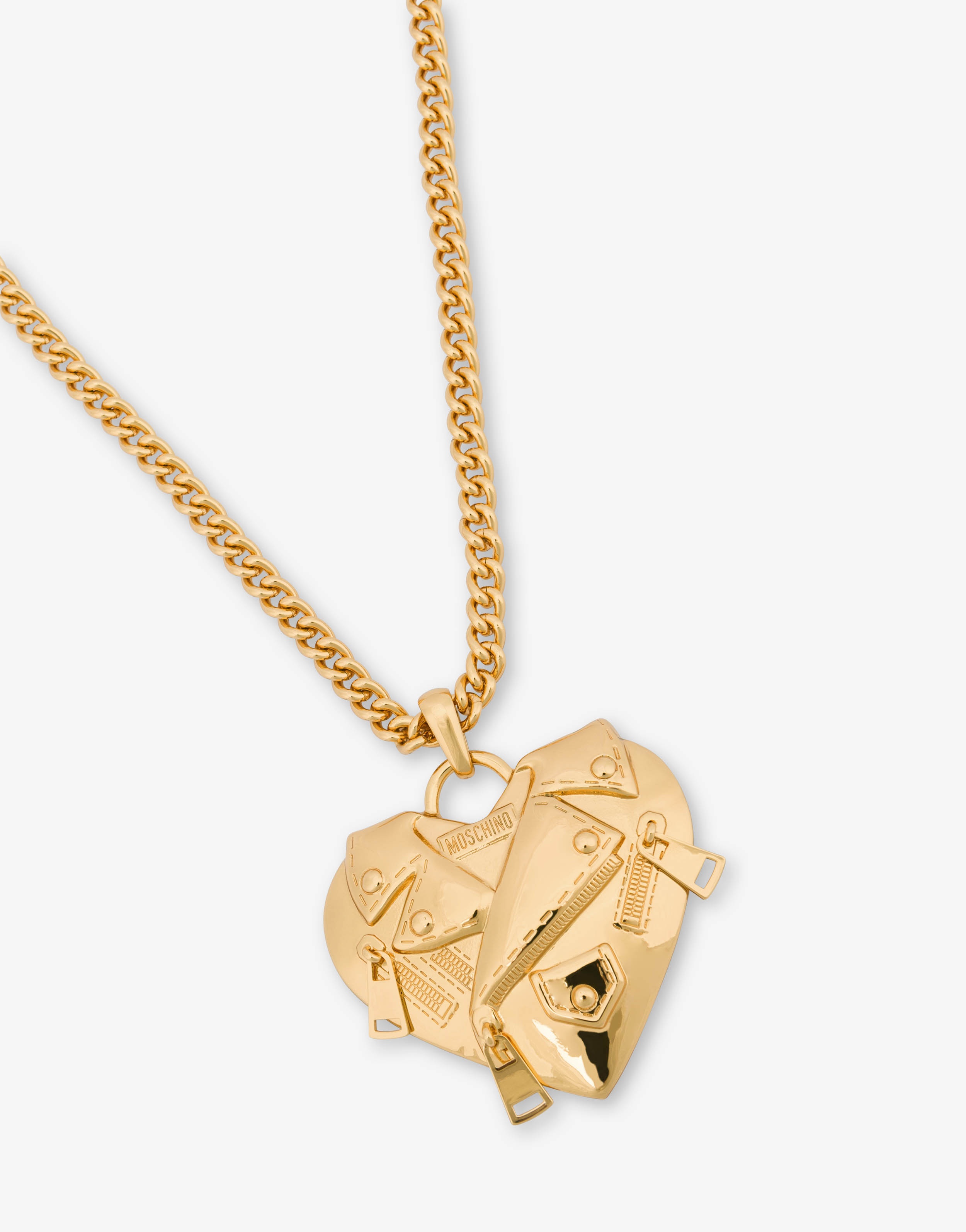 BIKER HEART NECKLACE - 2