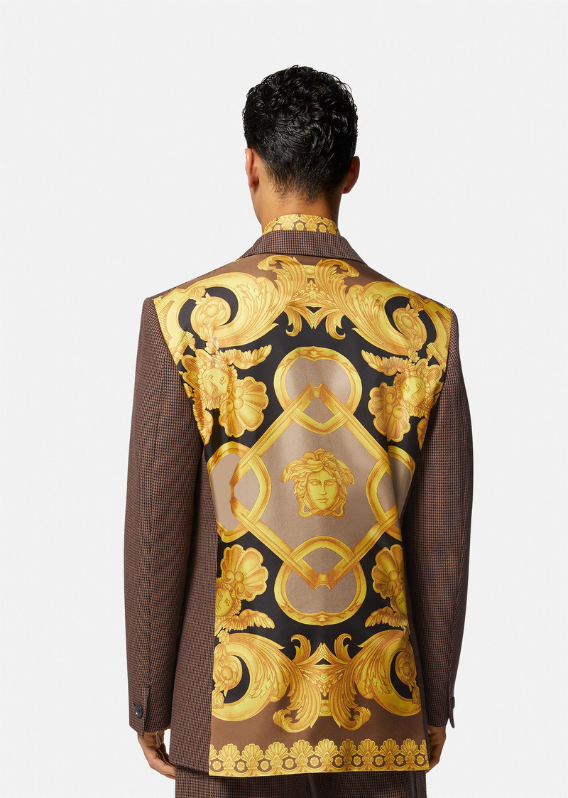 VERSACE Barocco 660 Houndstooth Blazer outlook
