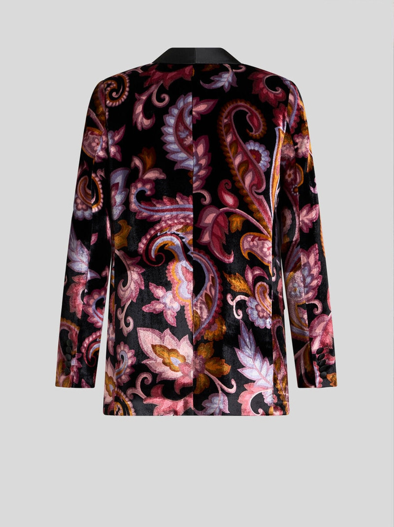 VELVET JACKET WITH PRINT 6