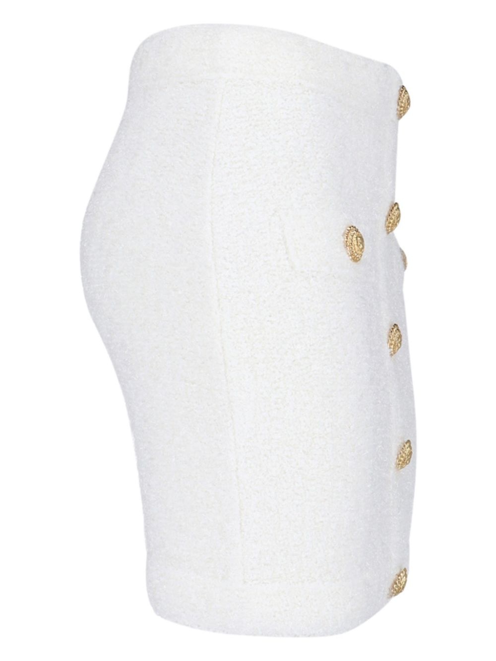 bouclé mini skirt - 3