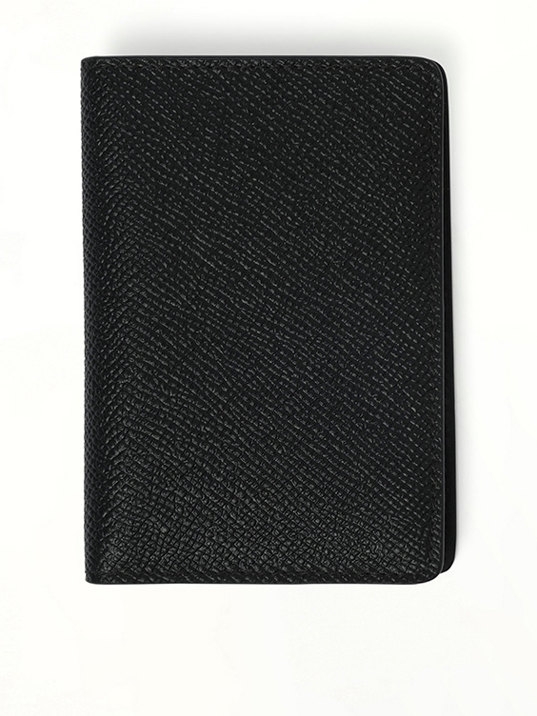 Logo Printed Card Holder in Black - 2