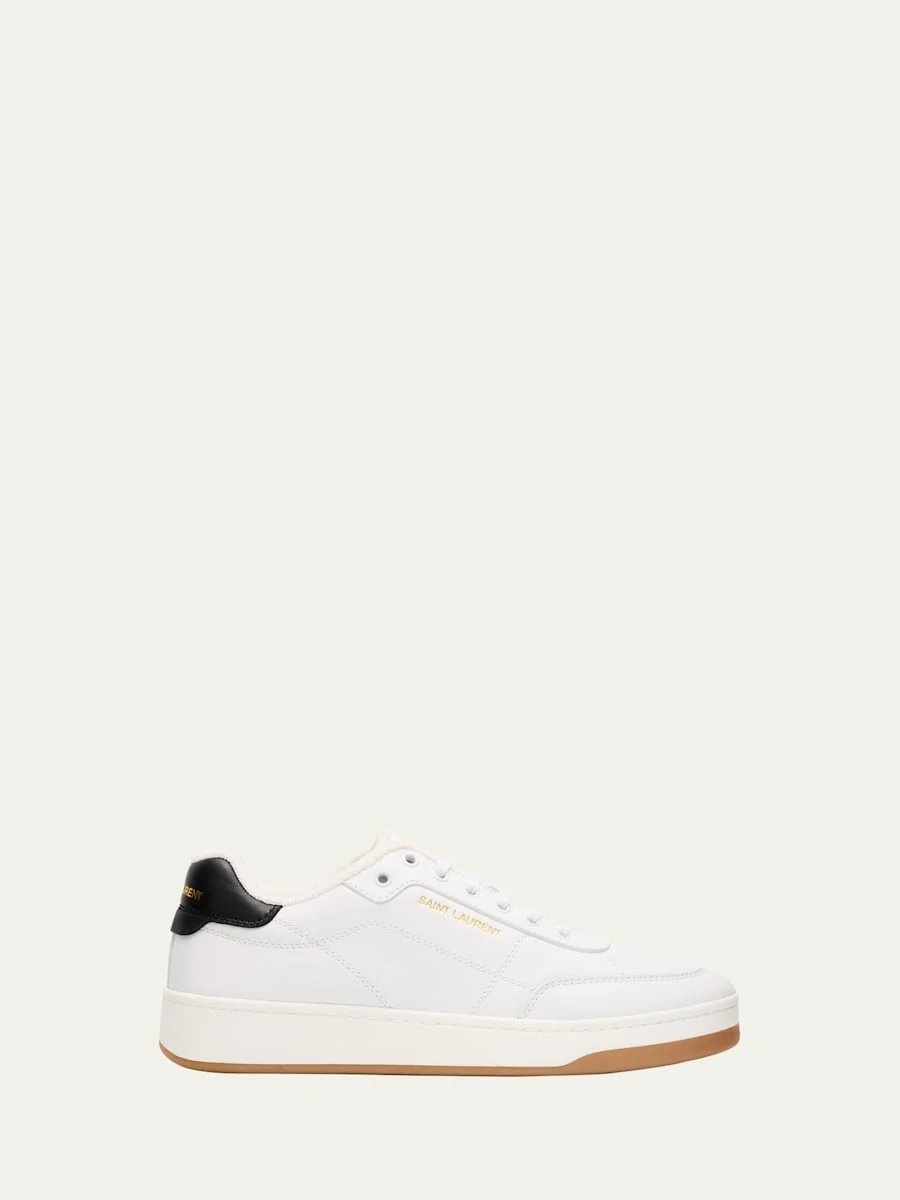 Men's SL/61 Leather Low-Top Sneakers - 1