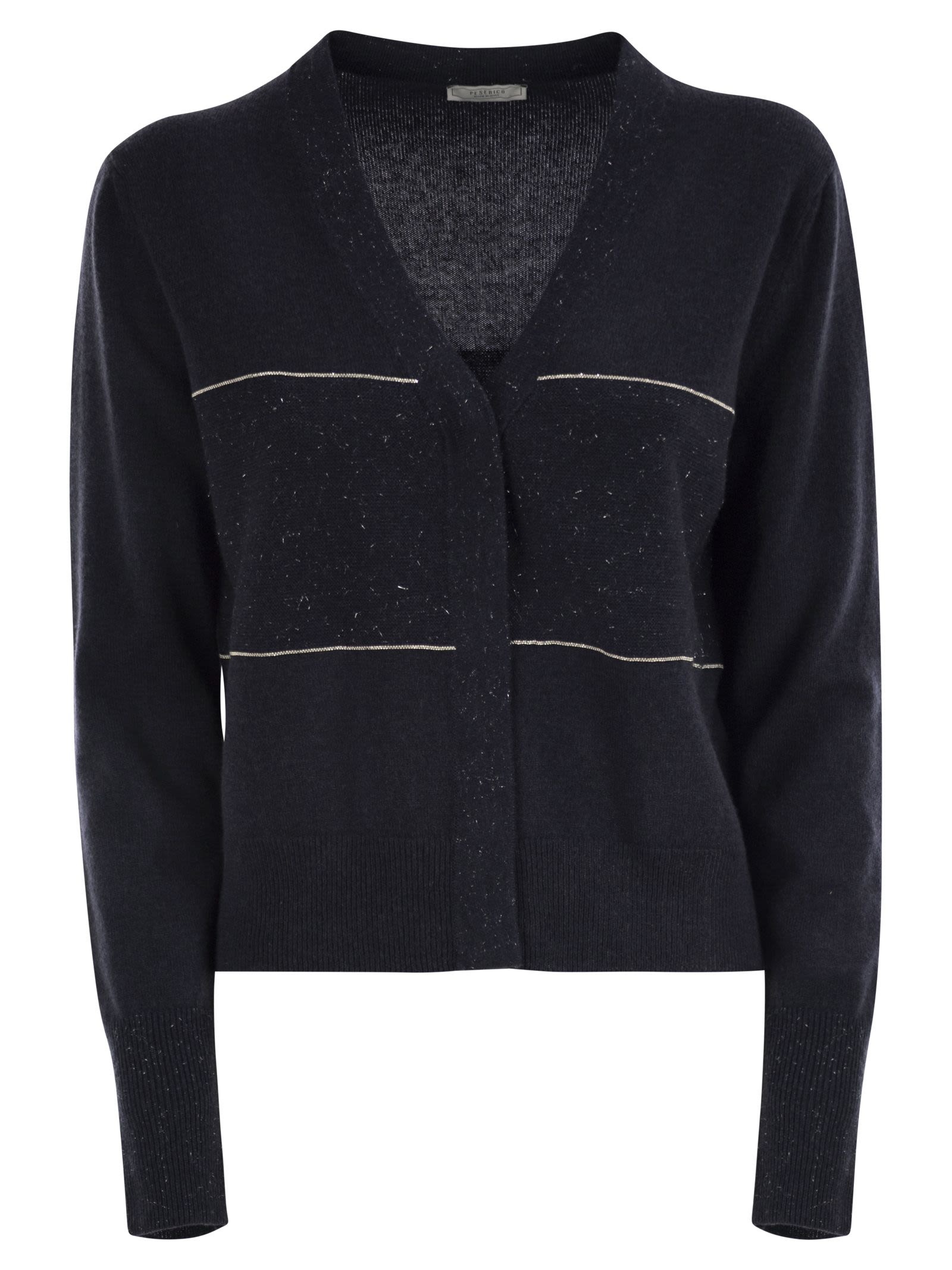 Peserico - Peserico Women Tricot Cardigan With Light Spots - 1