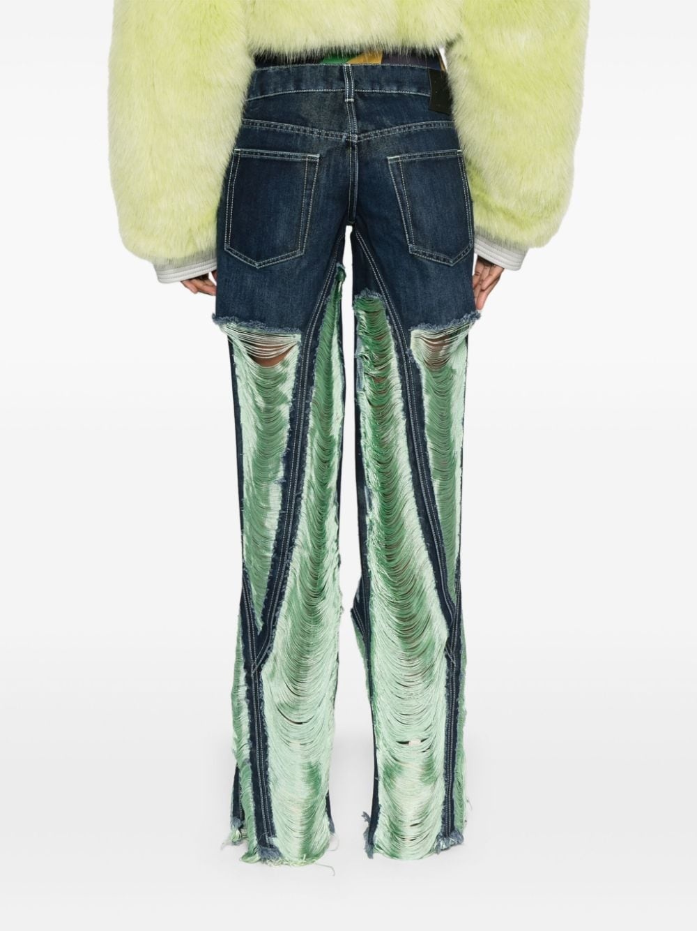 shredded jeans - 4