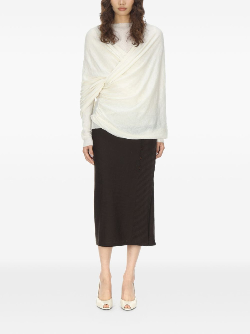 paloma wool button detail charco skirt outlook