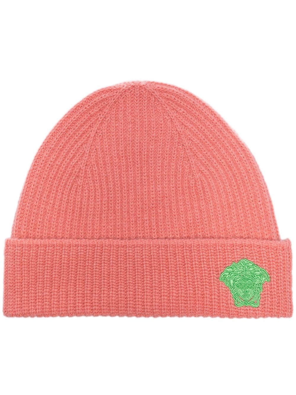 Medusa ribbed-knit beanie - 1