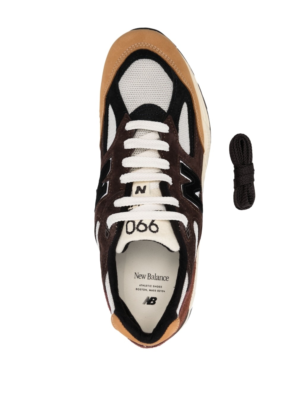 990v2 lace-up sneakers - 4