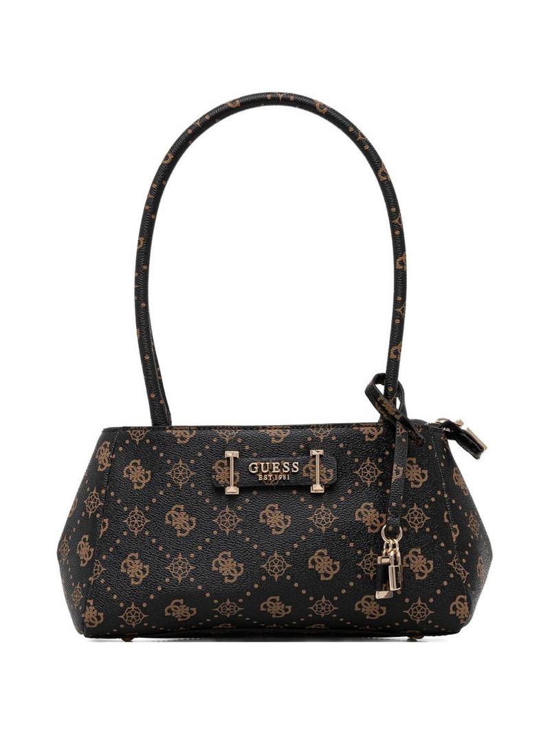 Carrie monogram padlock-charm tote bag 1