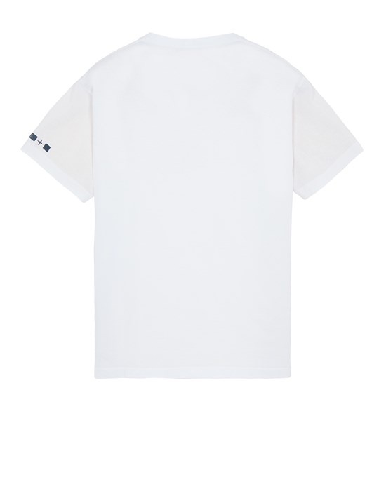 2NS83 30/1 COTTON JERSEY 'MICRO GRAPHICS TWO' PRINT_GARMENT DYED WHITE - 2