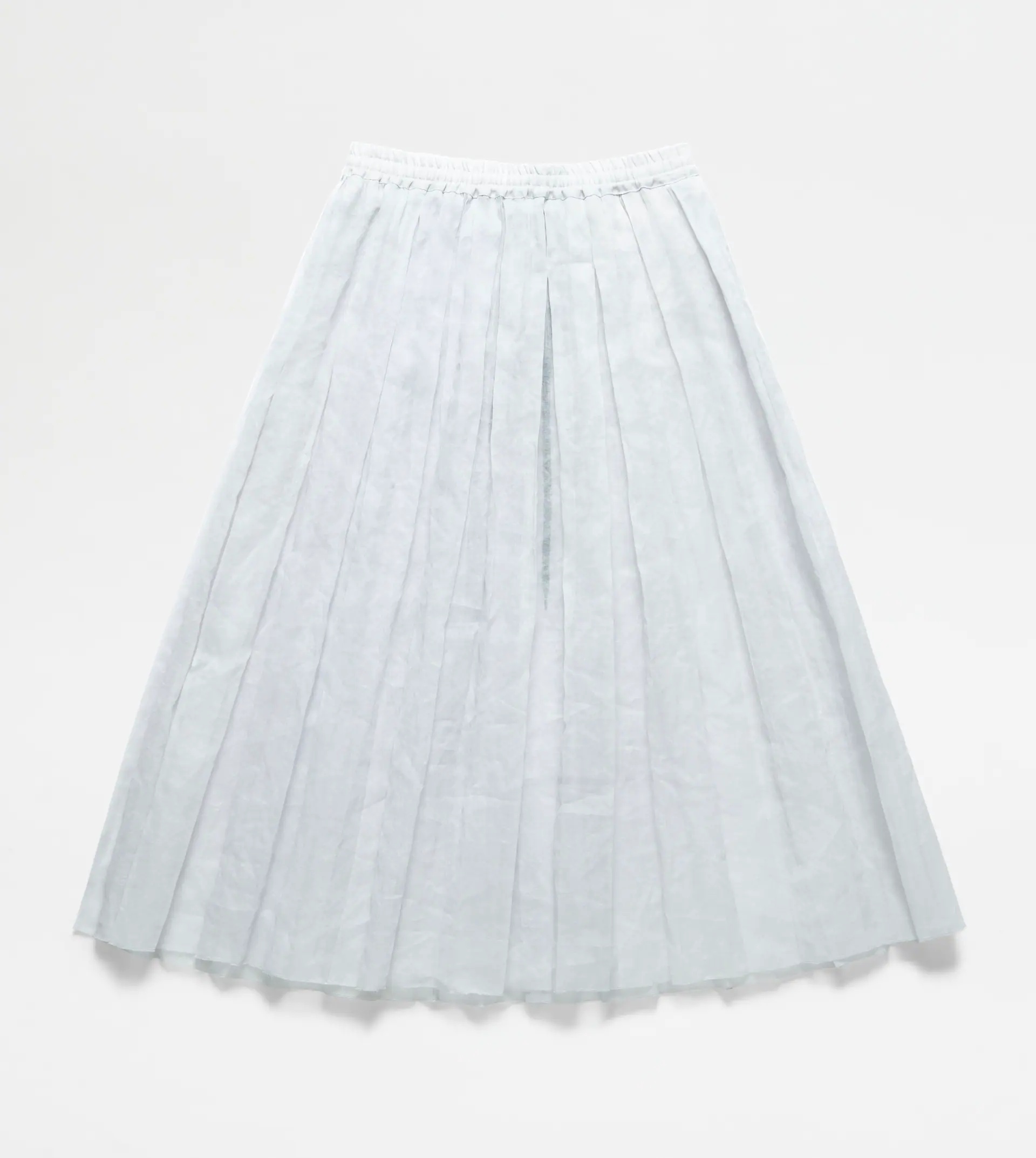 SKIRT IN ORGANZA - WHITE - 1