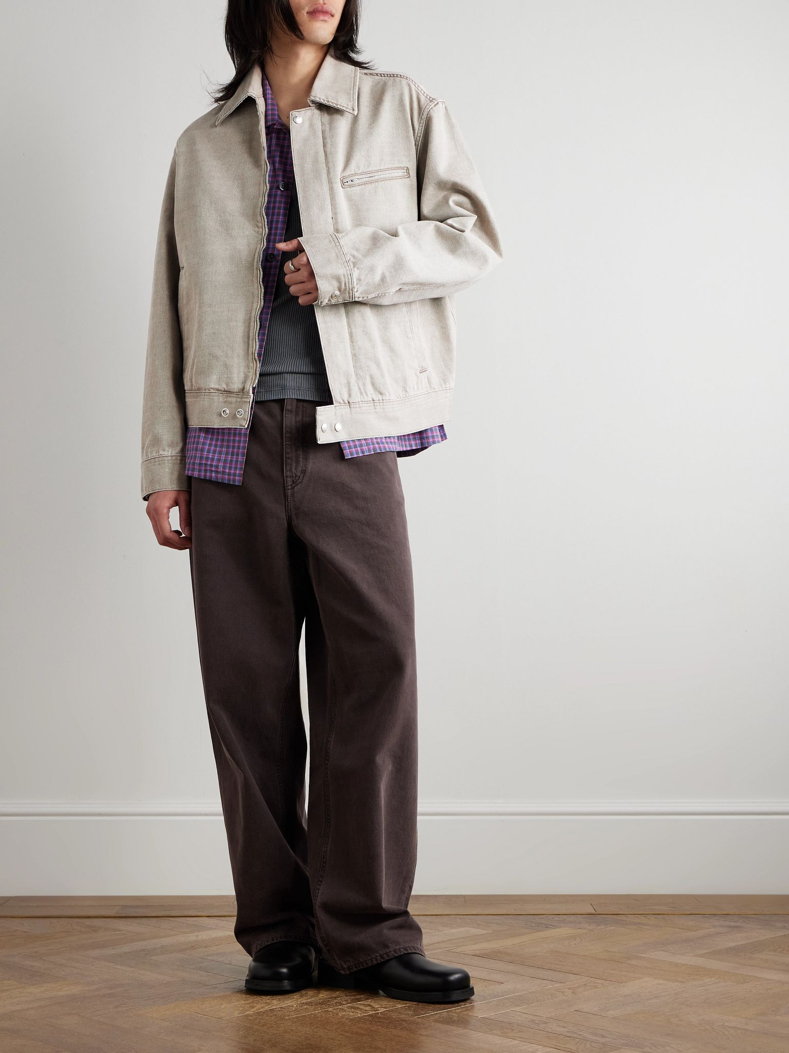 Miller Denim Jacket Gray - 2