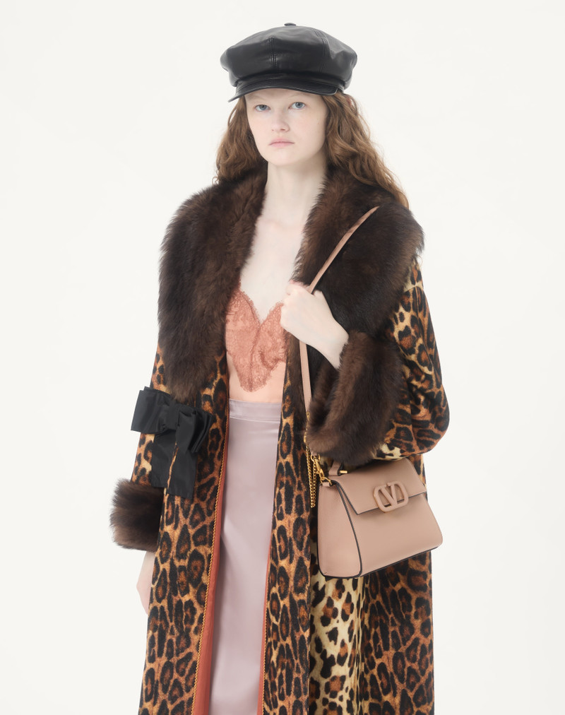 SMALL VSLING GRAINY CALFSKIN HANDBAG 7