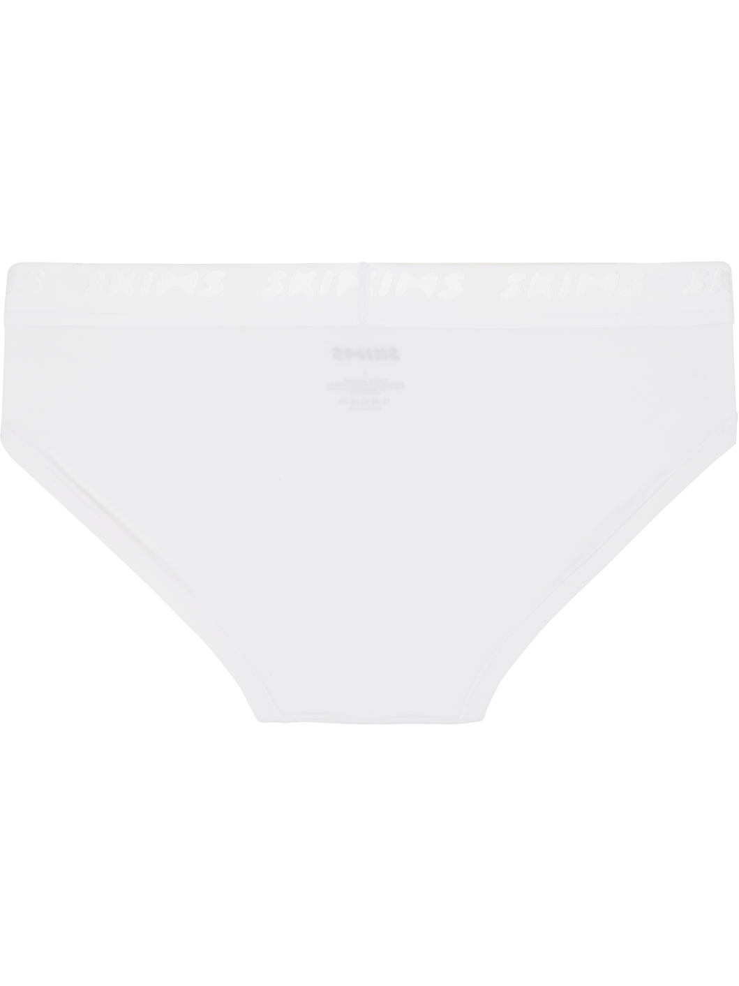 Three-Pack White SKIMS Stretch Briefs - 3