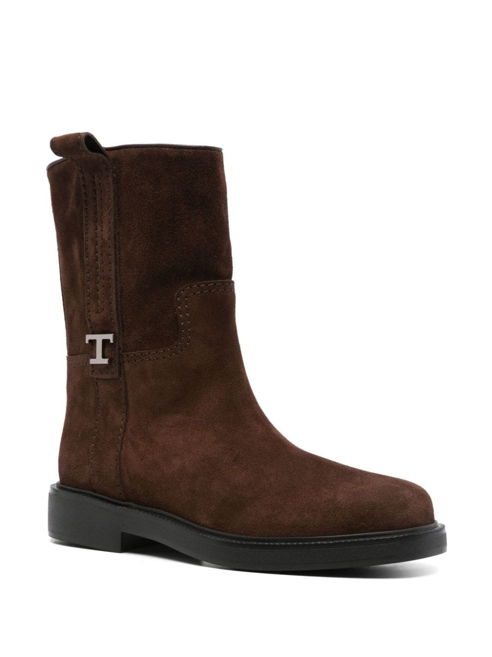 T Timeless-plaque boots - 2
