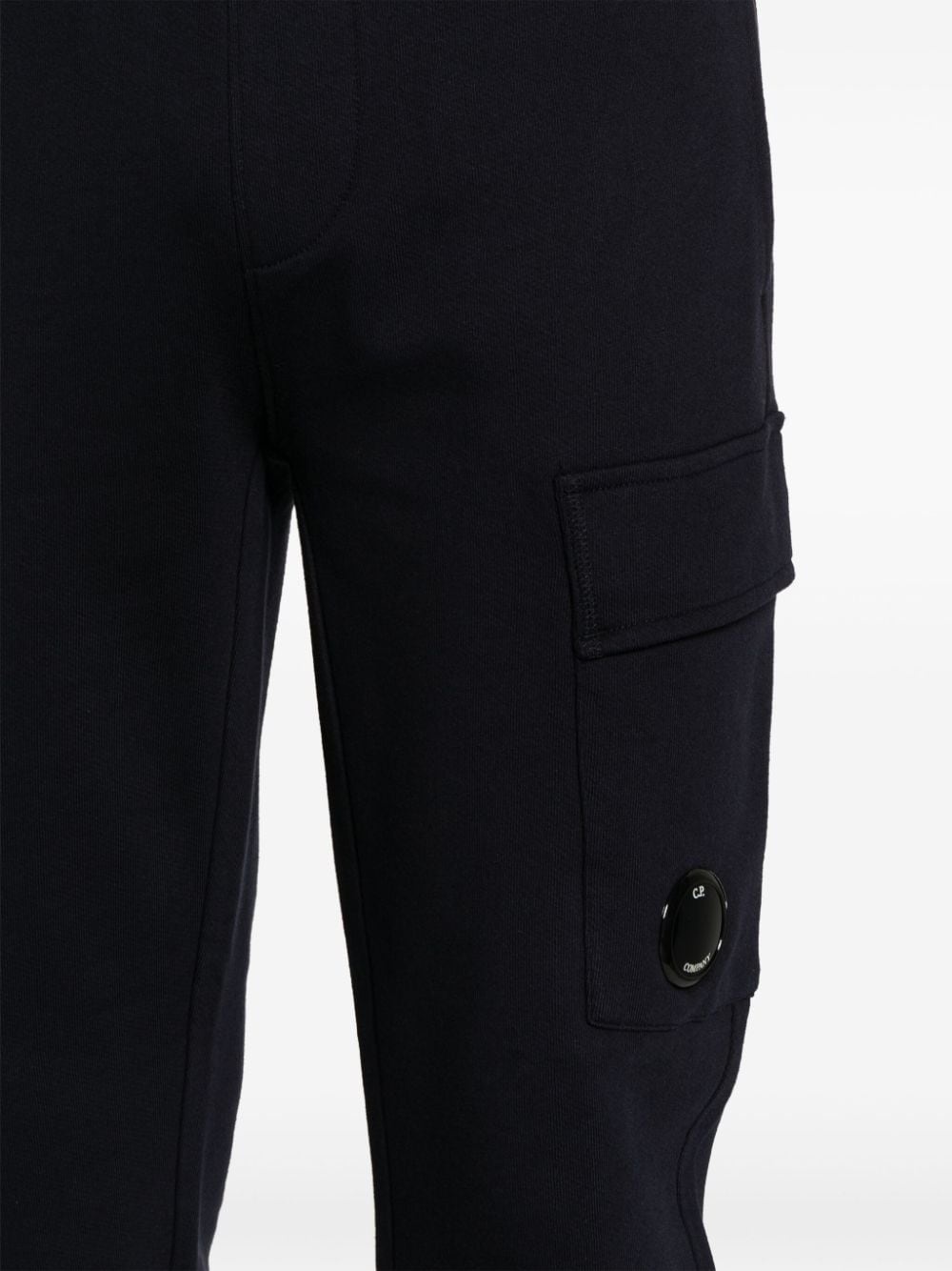 Lens-detailed cotton track pants - 5