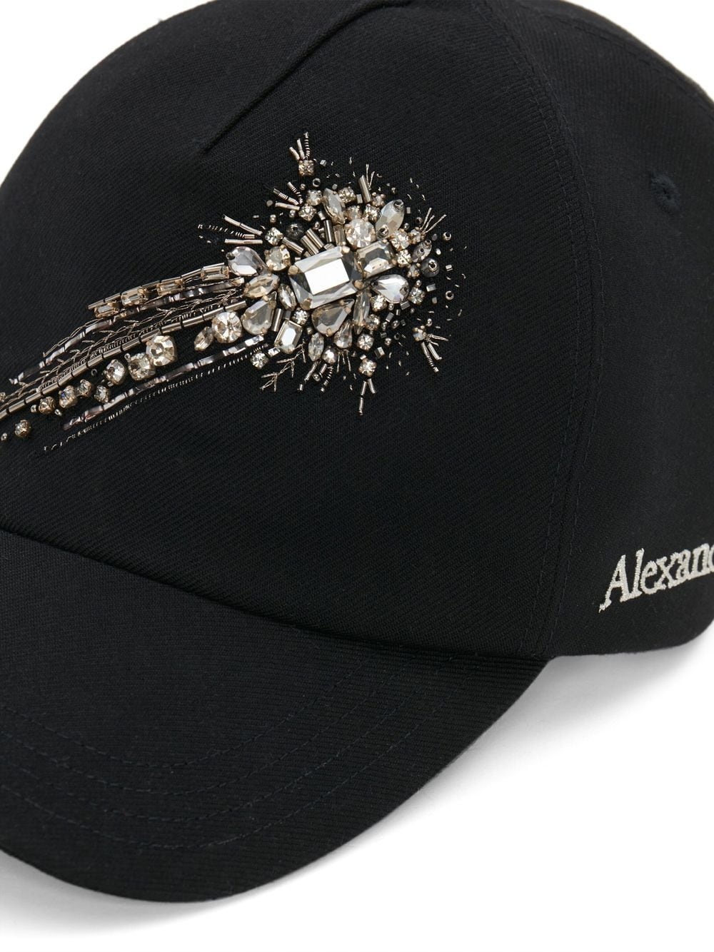 Astral wool crystal embellished cap - 3