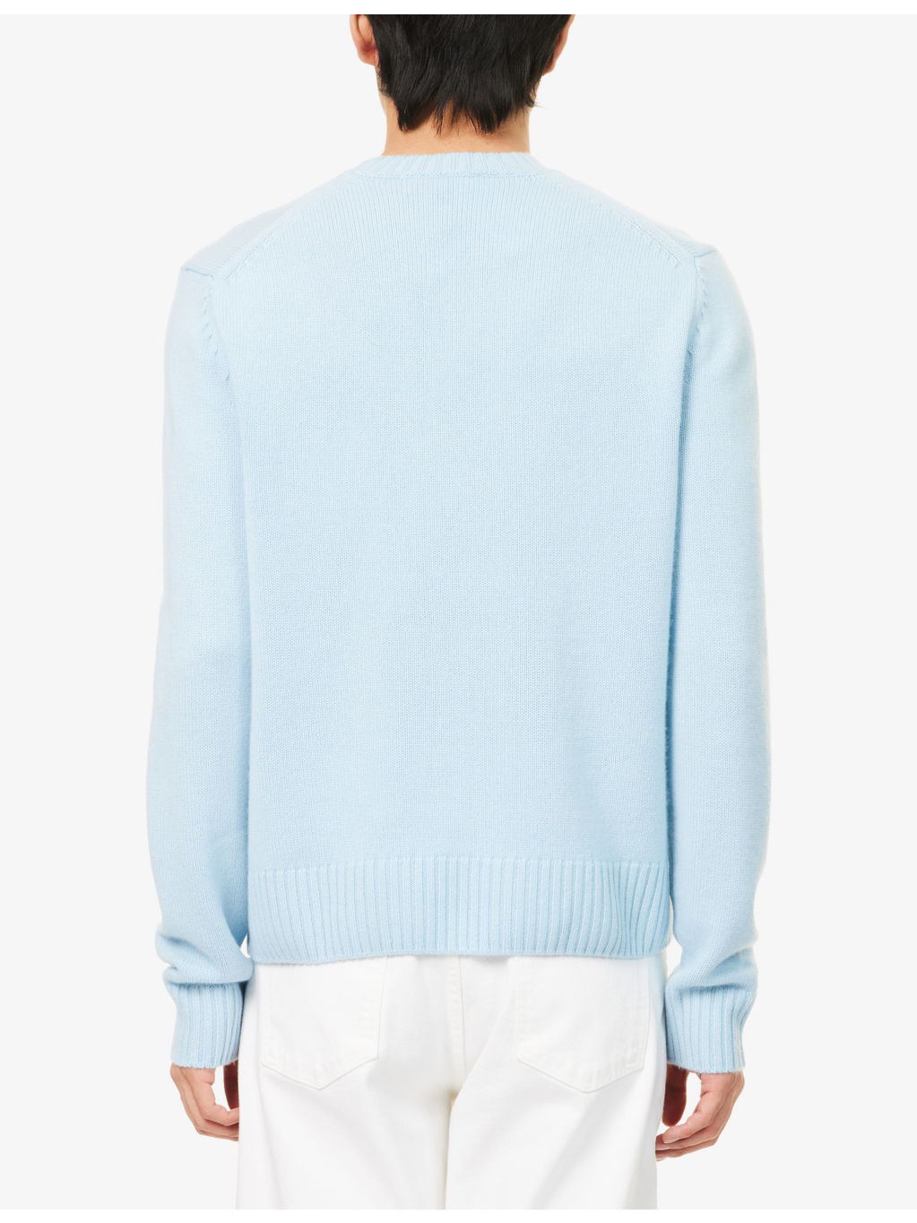 Regular-Fit Ribbed Cashmere-Knit Jumper - 4