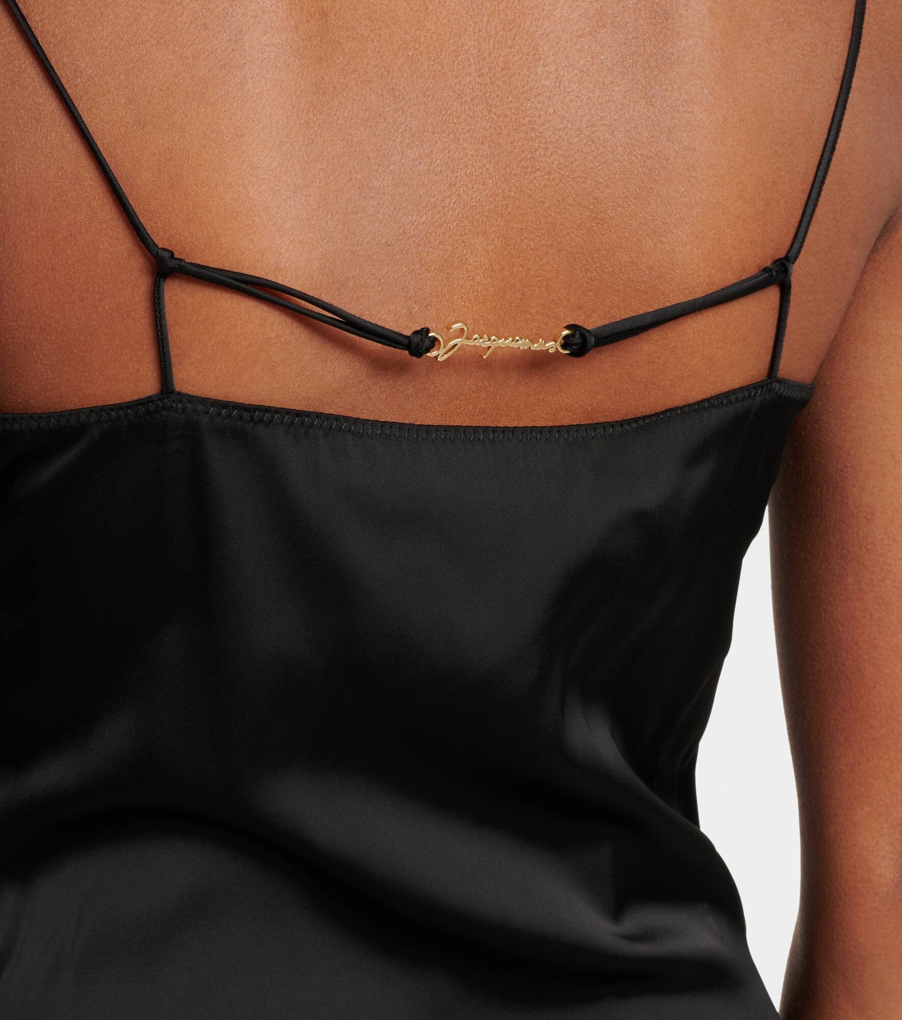 La Robe Notte satin midi dress - 5