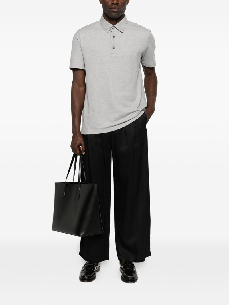 Brioni buttoned polo shirt outlook