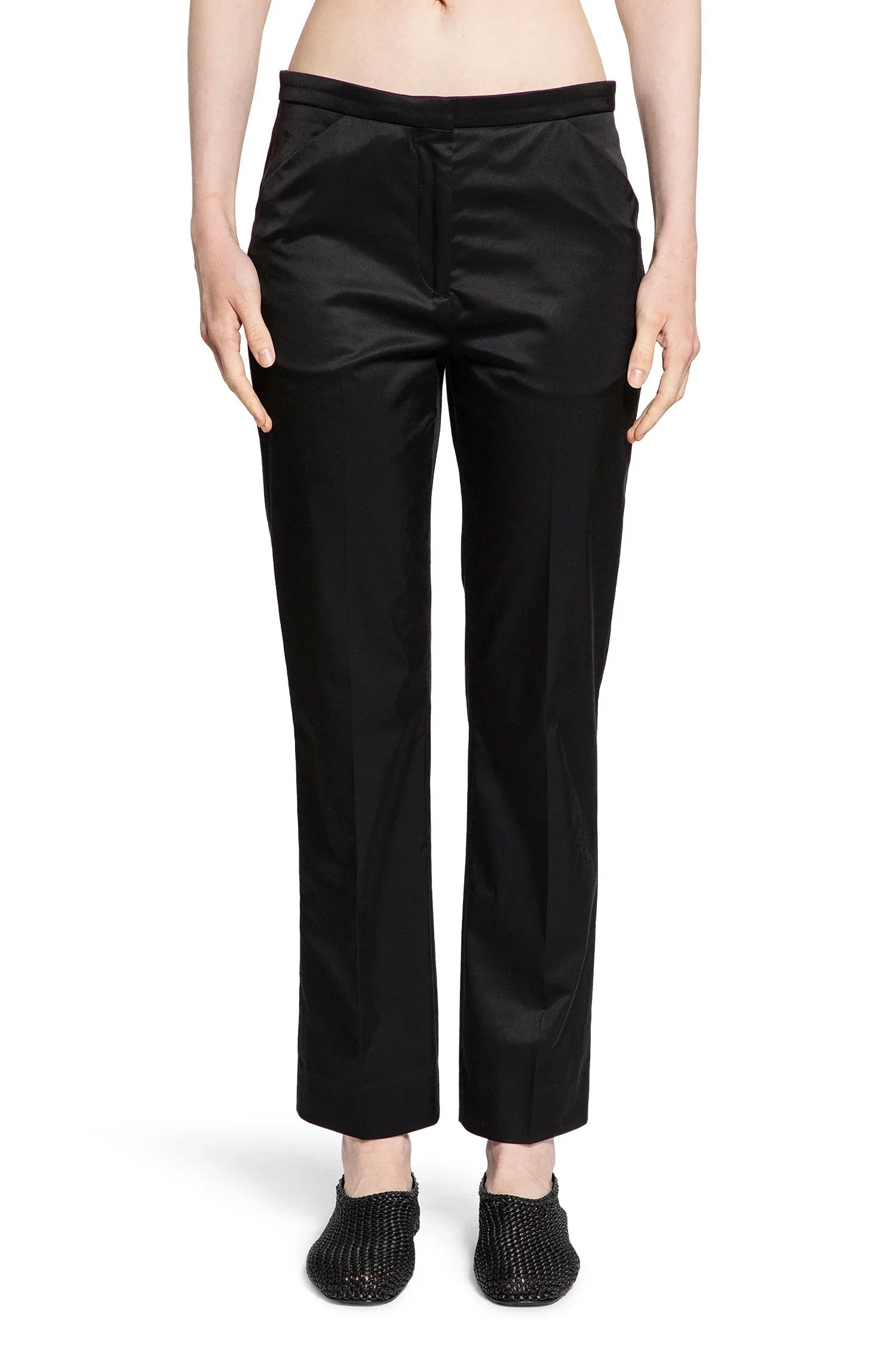 Cropped-Straight-Trousers - 1