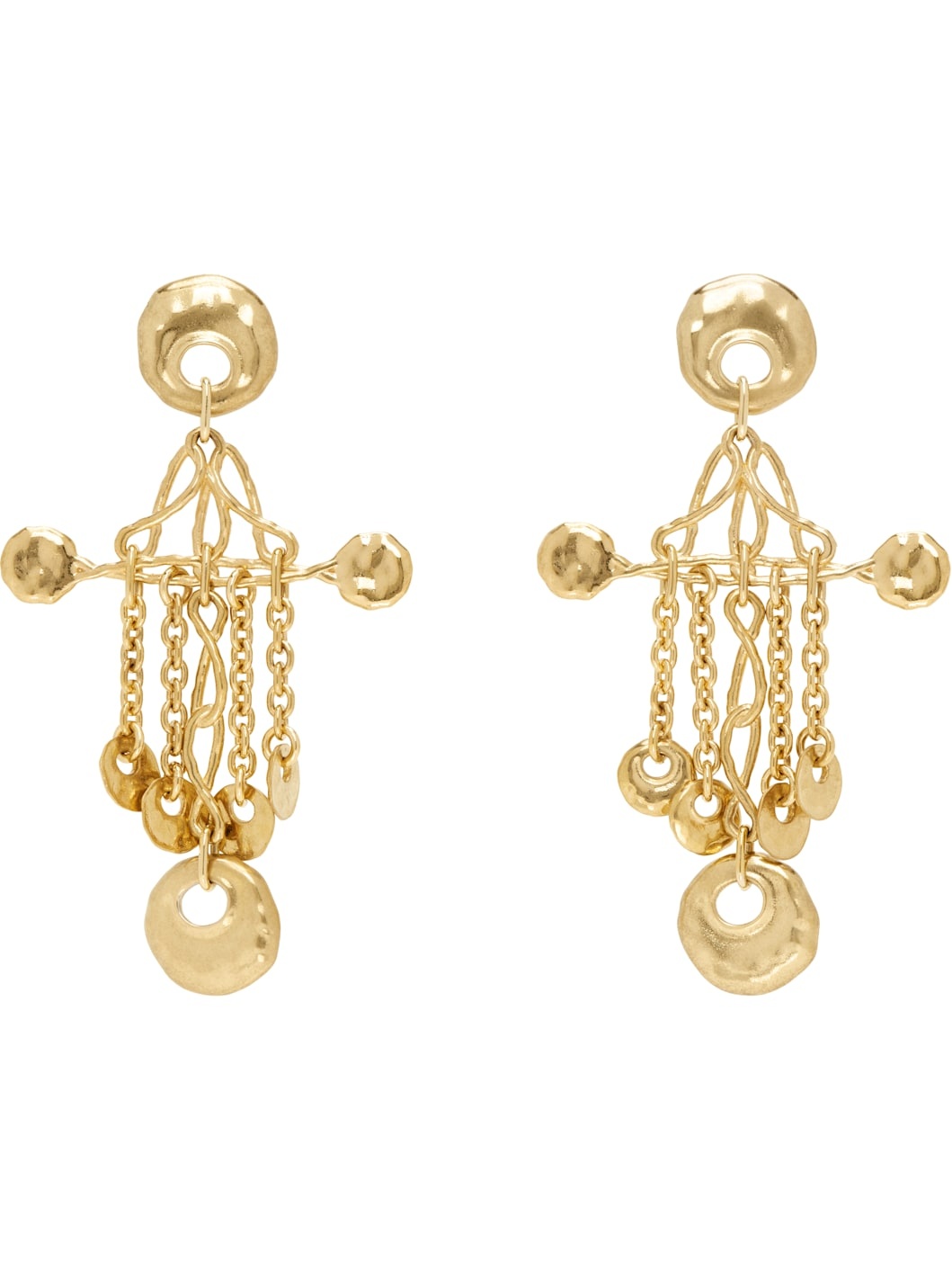 Gold 'The Chloé Eclectic' Earrings - 1