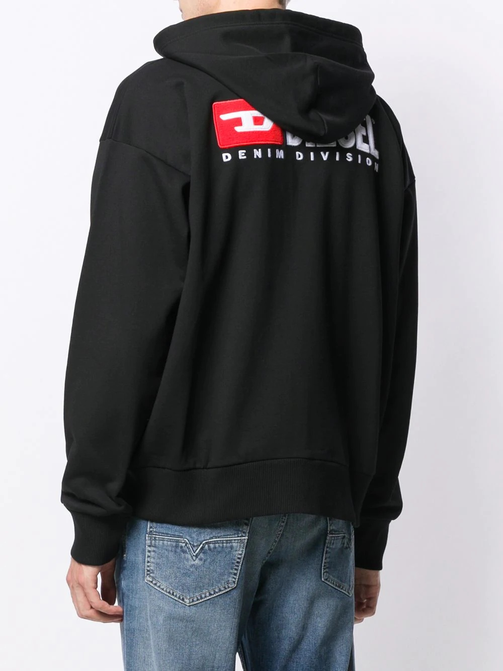 zip-up logo hoodie - 4