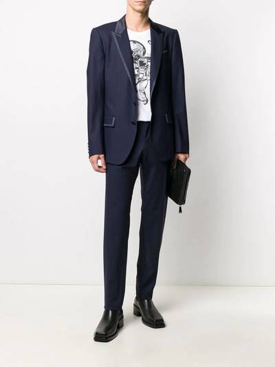 Dolce & Gabbana contrast-trim two piece suit outlook