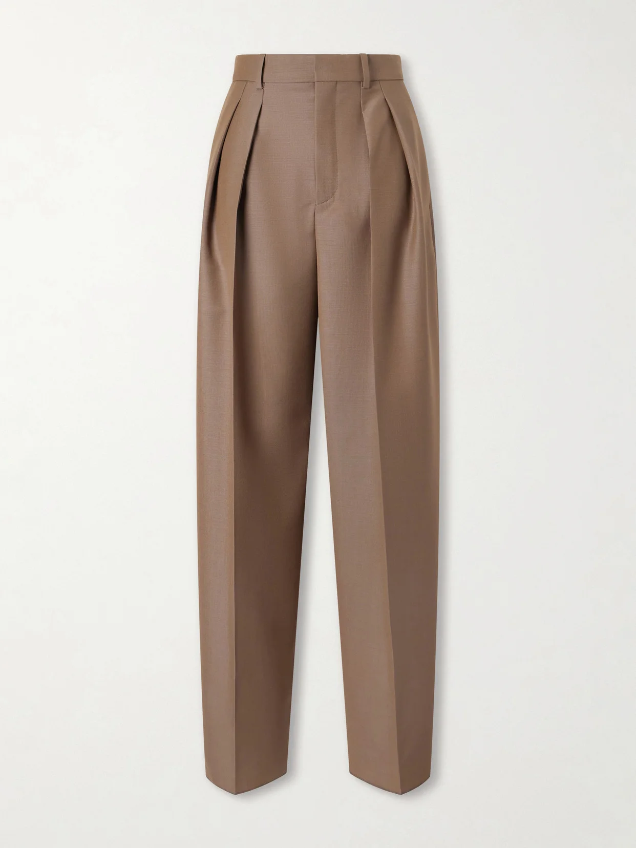 Straight-leg Wool-blend Pants - 1