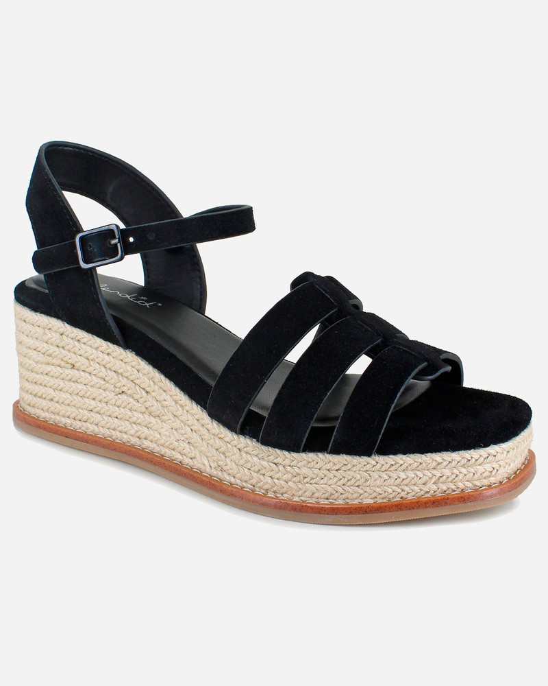 Dallas Wedge in Black 1