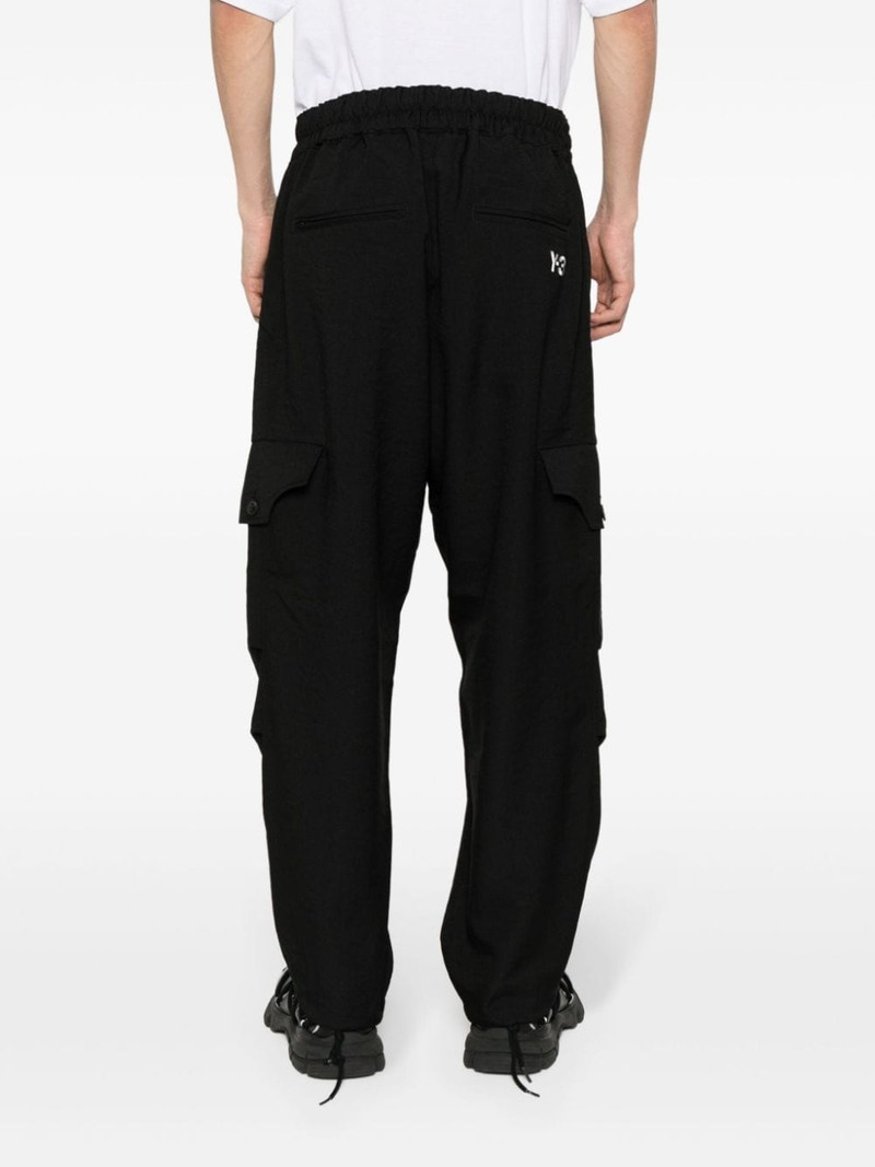 logo-print cargo trousers 4