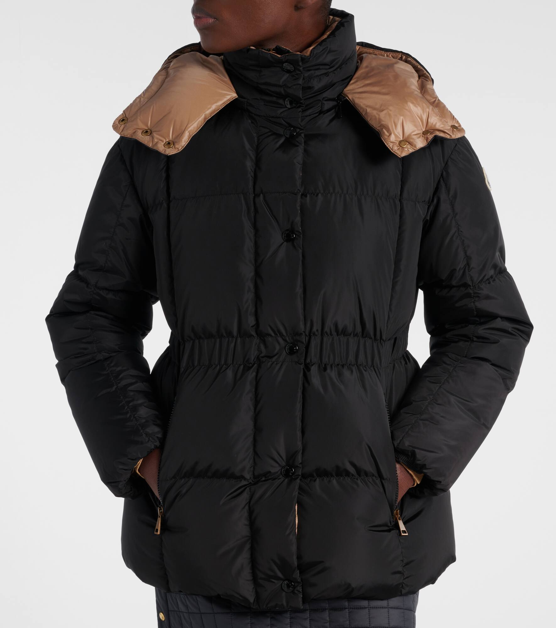 Agneux belted quilted down jacket - 5