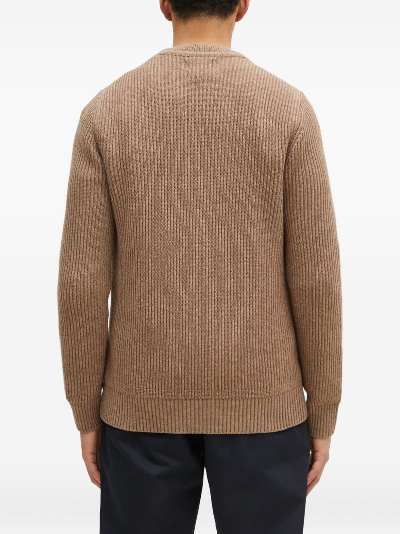 x Barbour Miller ribbed panelled-pocket jumper 3
