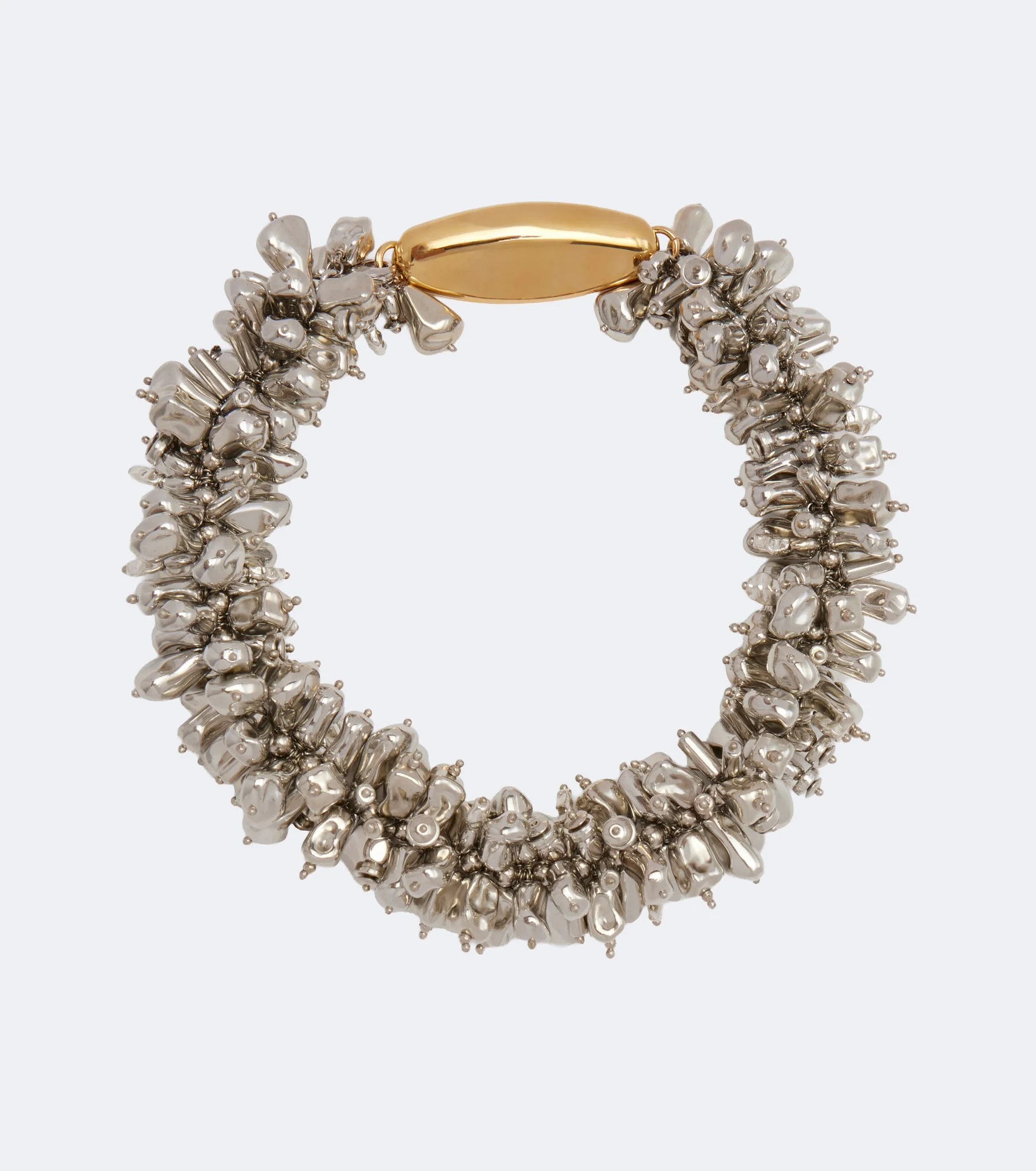 Beaded embellished necklace - 1