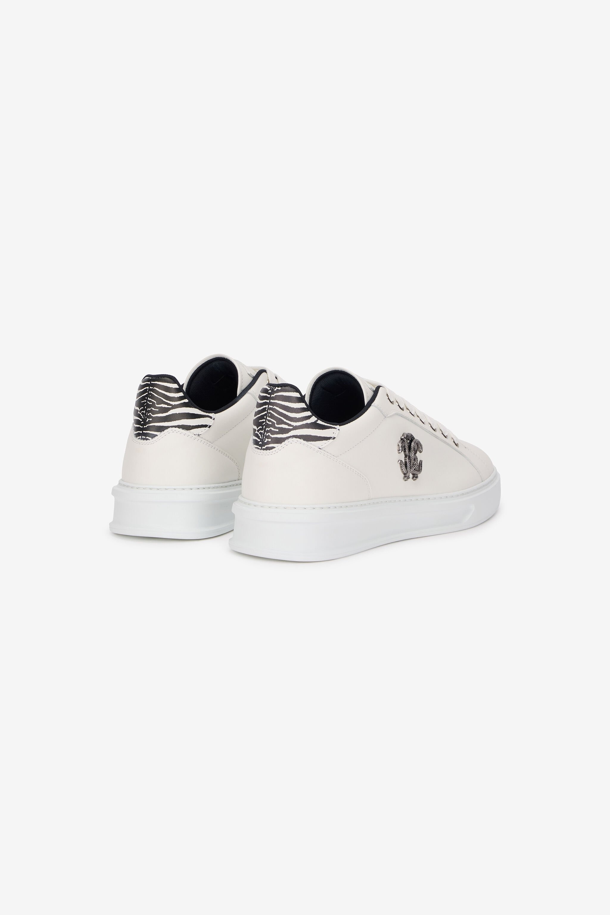 Sneakers With Zebra Insert - 3