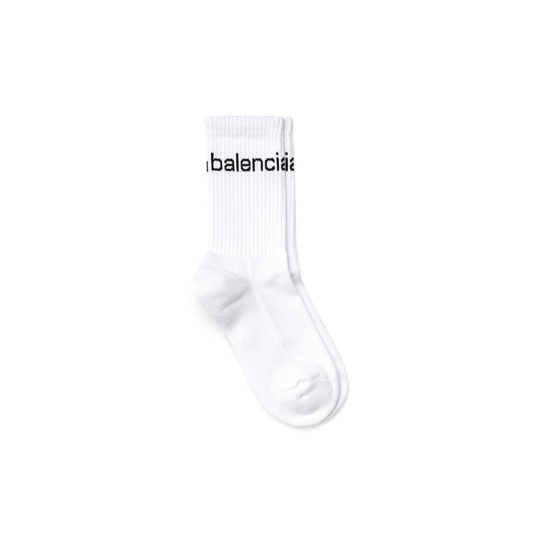 Women's Bal.com Socks in White - 1