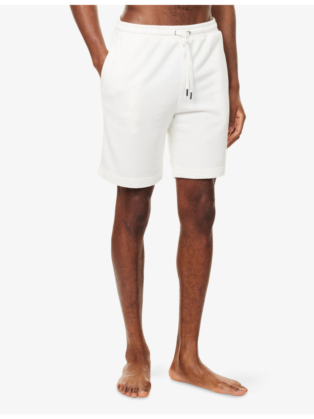 Quinn Drawstring Cotton-Jersey Sweat Shorts - 3