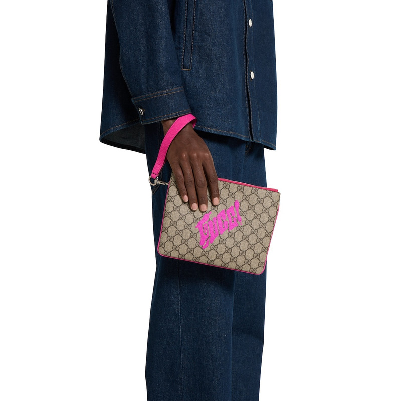 Small pouch with print 3