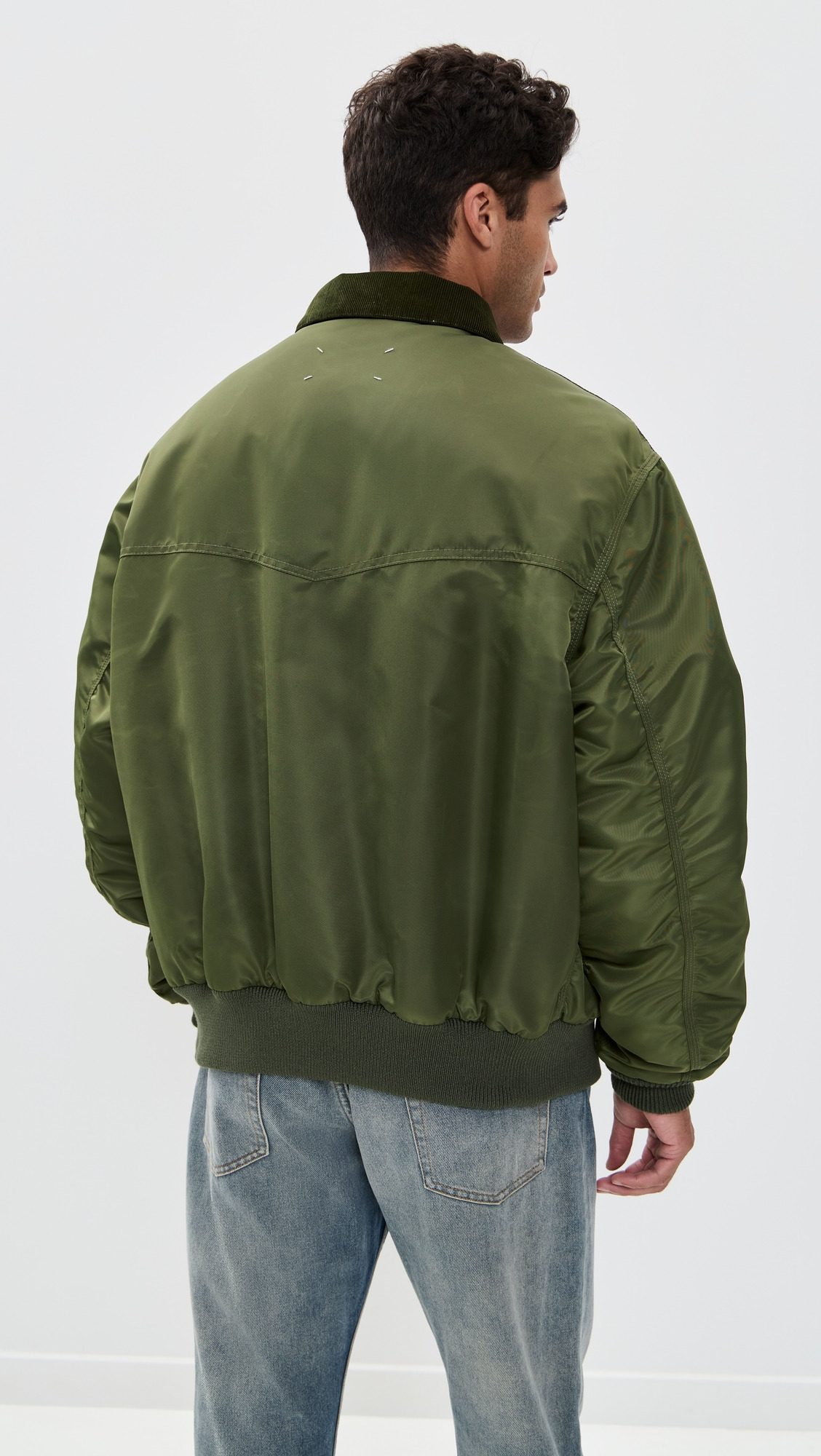 Nylon Bomber Jacket - 3