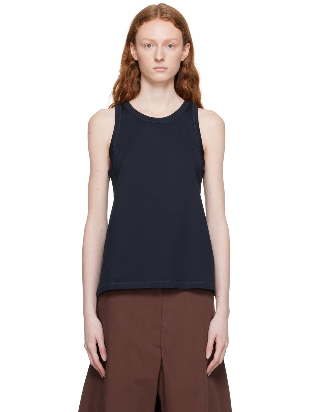 Navy Circa Tank Top - 1