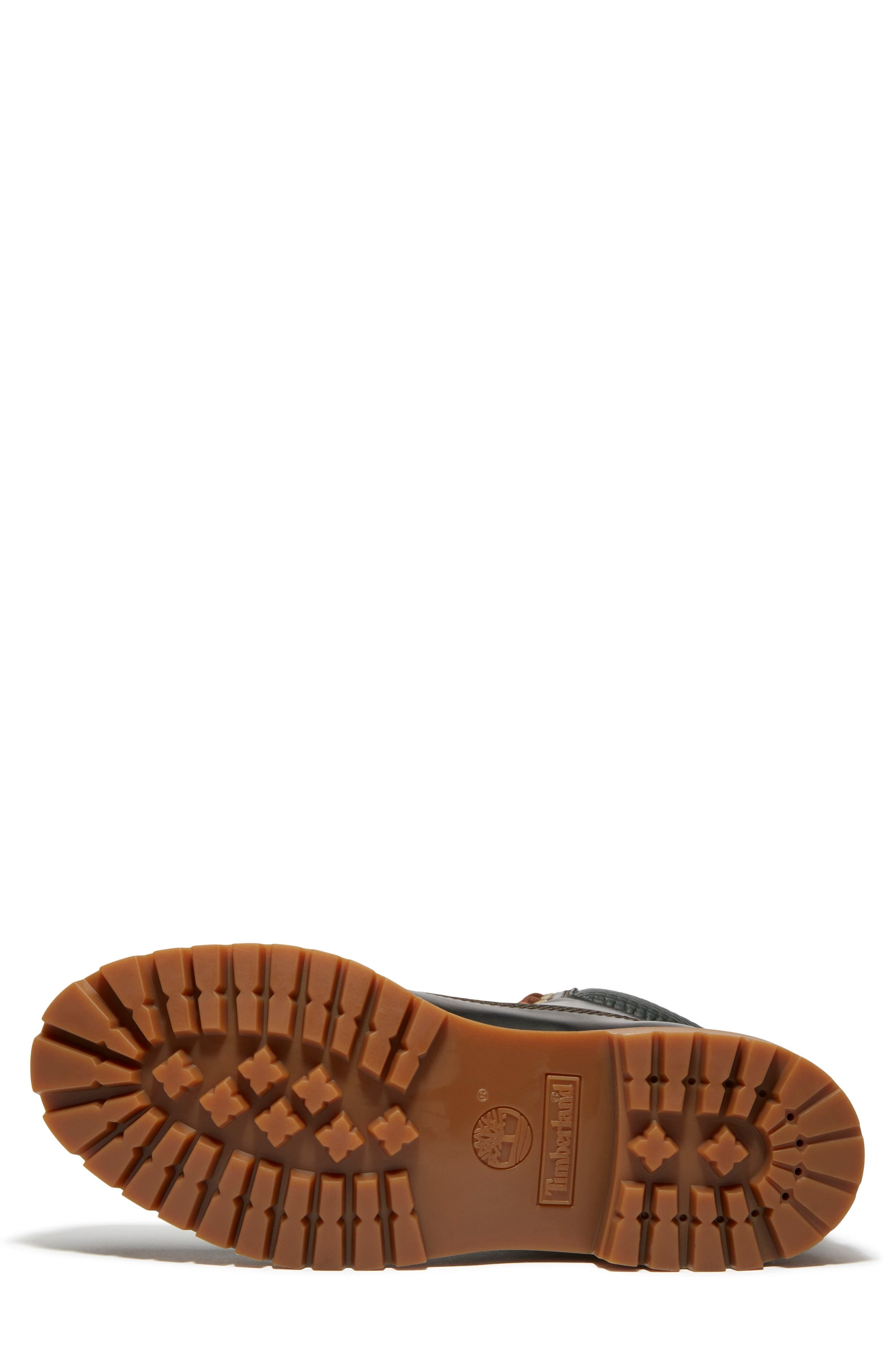 Timberland Premium 6-Inch Waterproof Boot in Dark Green Full Grain at Nordstrom - 4