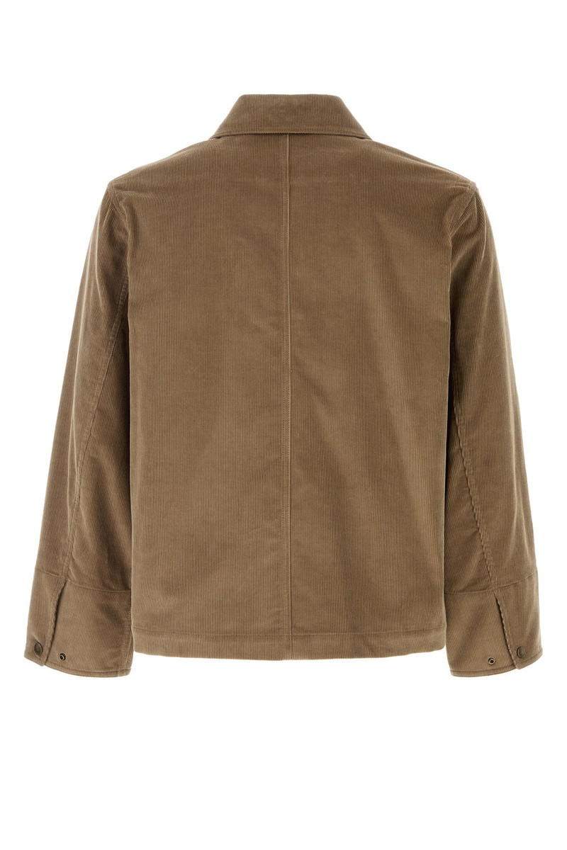 Burberry Khaki corduroy jacket outlook