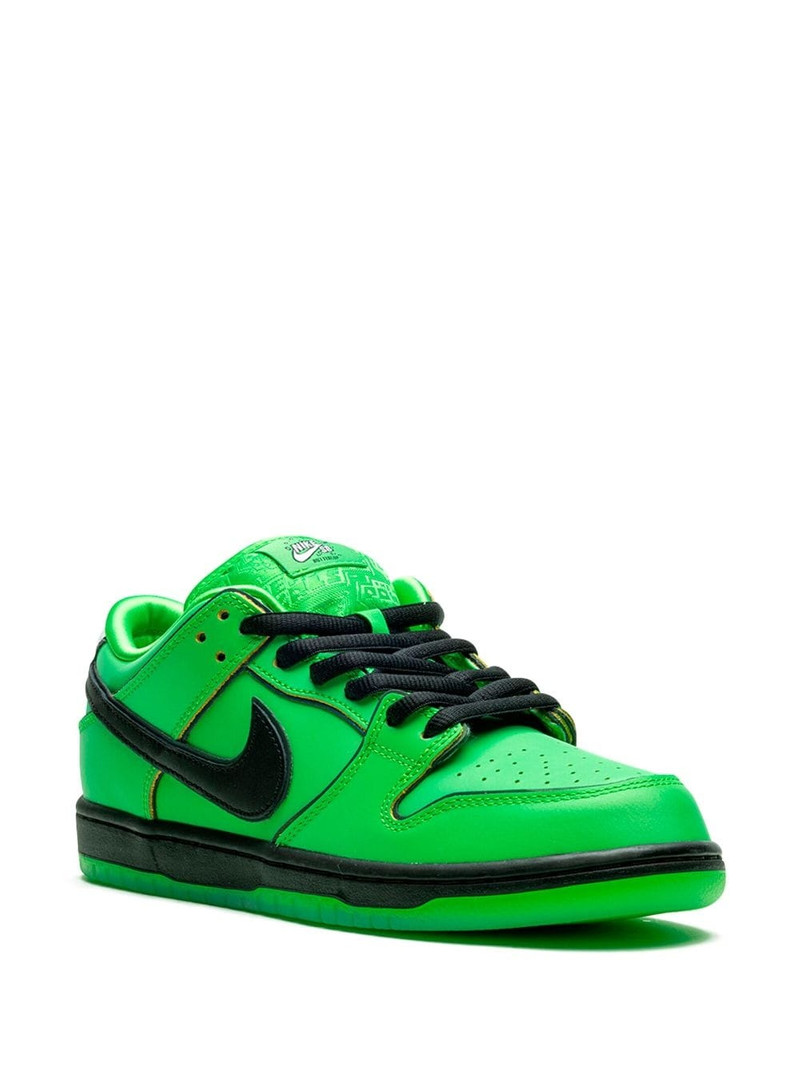 Nike x Powerpuff Girls SB Dunk "Buttercup" sneakers outlook