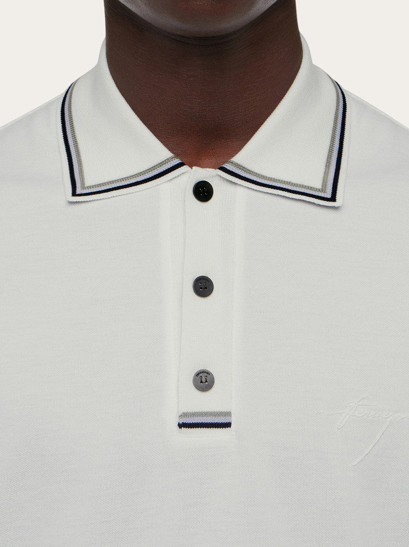 Short sleeved polo shirt 4